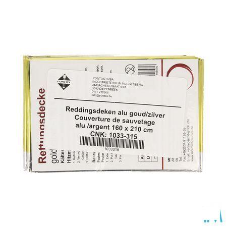 Topmed Reddingsdeken Aluminium