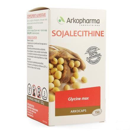 Arkocaps Sojalecithine Plantaardig 150  -  Arkopharma