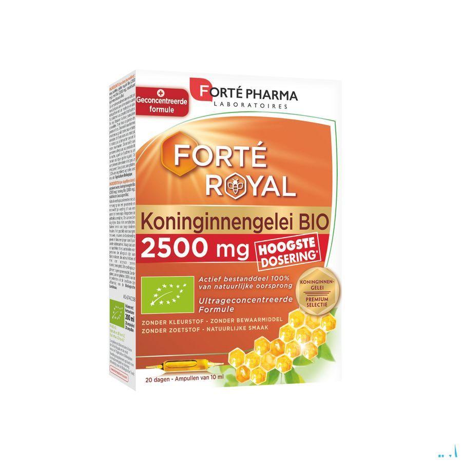 Gelee Royale 2500Mg Bio 20 x 10 ml