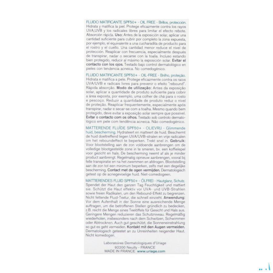 Hyseac Fluide Matifiant Spf50+ 50 ml
