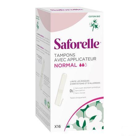 Saforelle Tampons Inbrenghuls Normaal 16