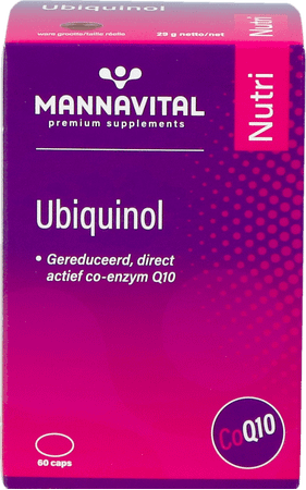 Mannavital Ubiquinol Capsule 60
