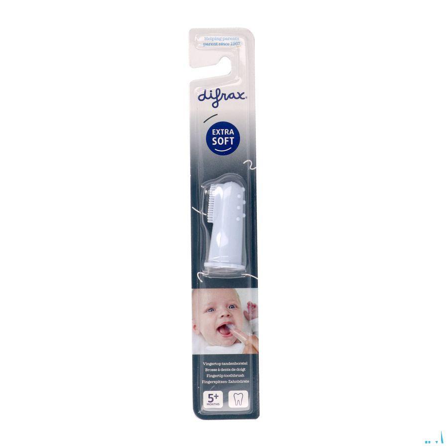 Difrax Brosse Dents Bouts Doigts Silicone Ass  -  Difrax