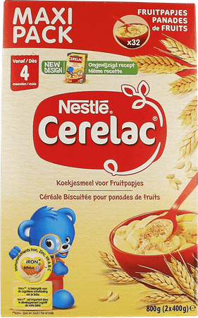 Cerelac Farine Biscuitee 800 gr  -  Nestle