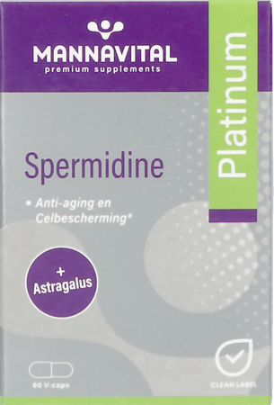 Mannavital Spermidine Platinum V-caps 60 - Mannavita