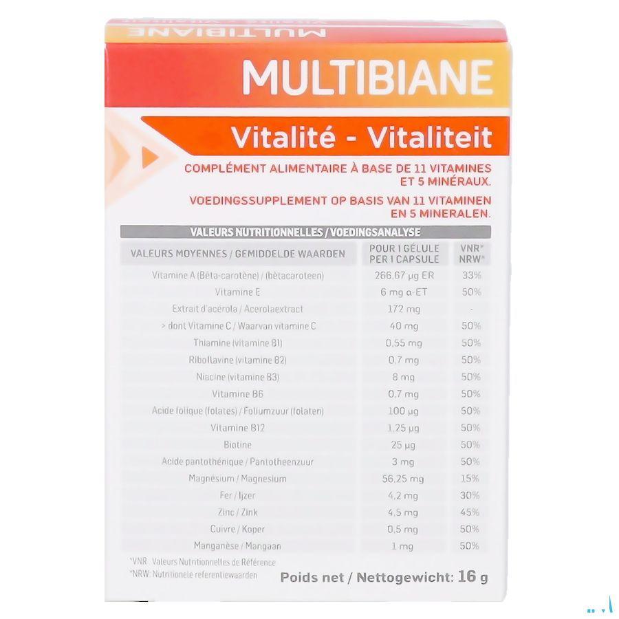 Multibiane Vitaliteit V-Caps 30