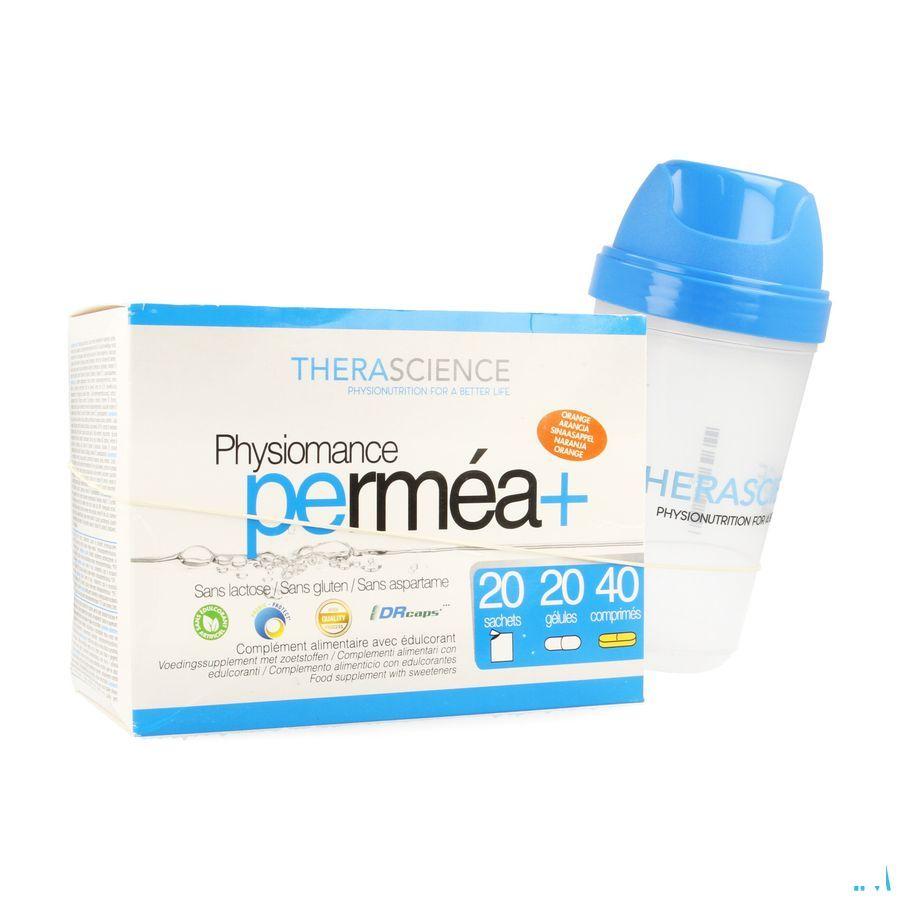 Permea + 20sach + 20sticks + 20comp Physiomance Pha138  -  Therascience