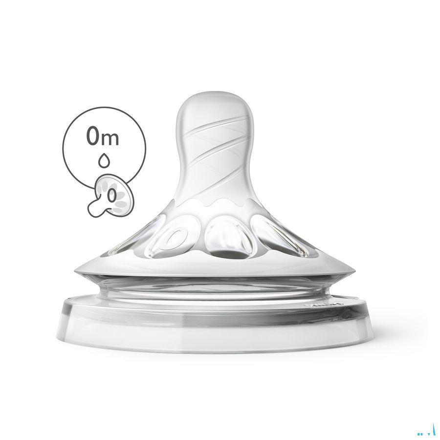 Philips Avent Natural 2.0 Tetine Firstflow Scf040/27  -  Bomedys