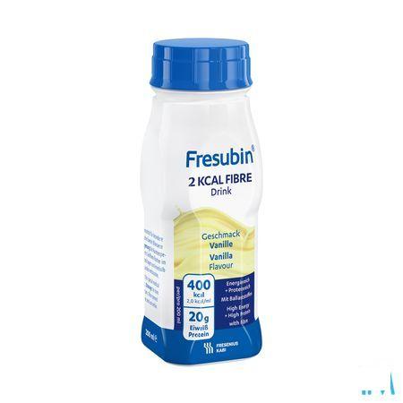 Fresubin 2 Kcal Fibre Drink 200 ml Vanille  -  Fresenius
