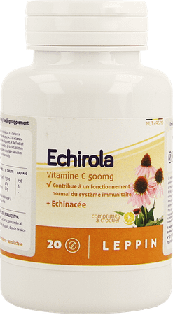 Leppin Echirola Orange Comprimes Croq 20  -  Lepivits