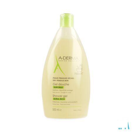 Aderma Gel Douche Surgras 750 ml  -  Aderma