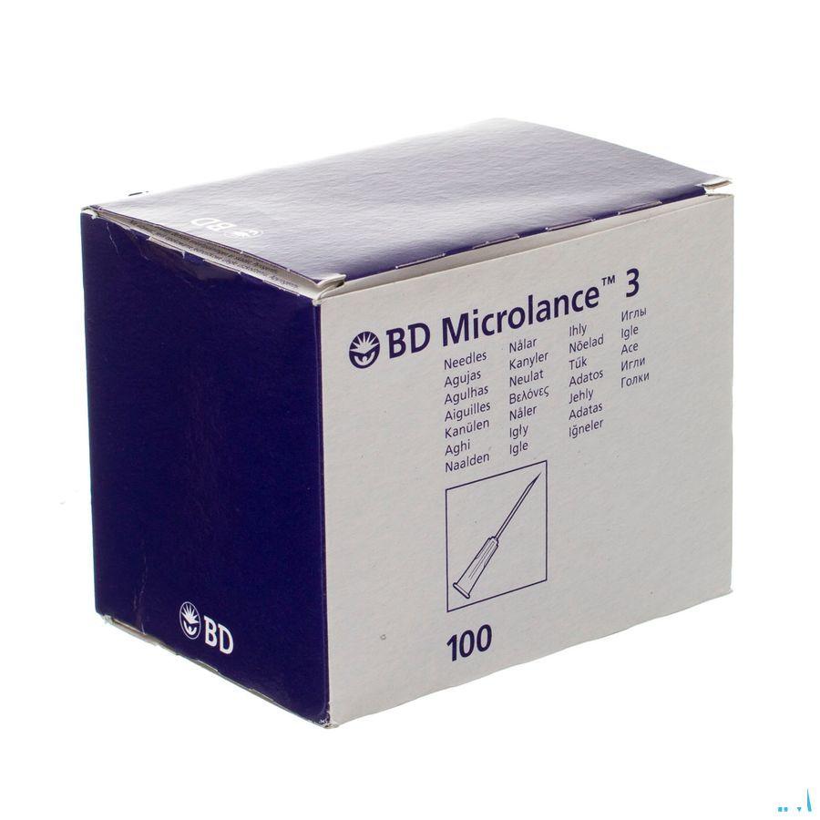 Bd Microlance 3 Naald 16G 1 1/2 Lavendel100 300637