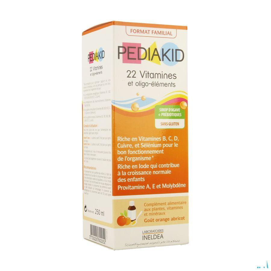 Pediakid 22 Vitamines & Oligo Elementen Flacon 250 ml