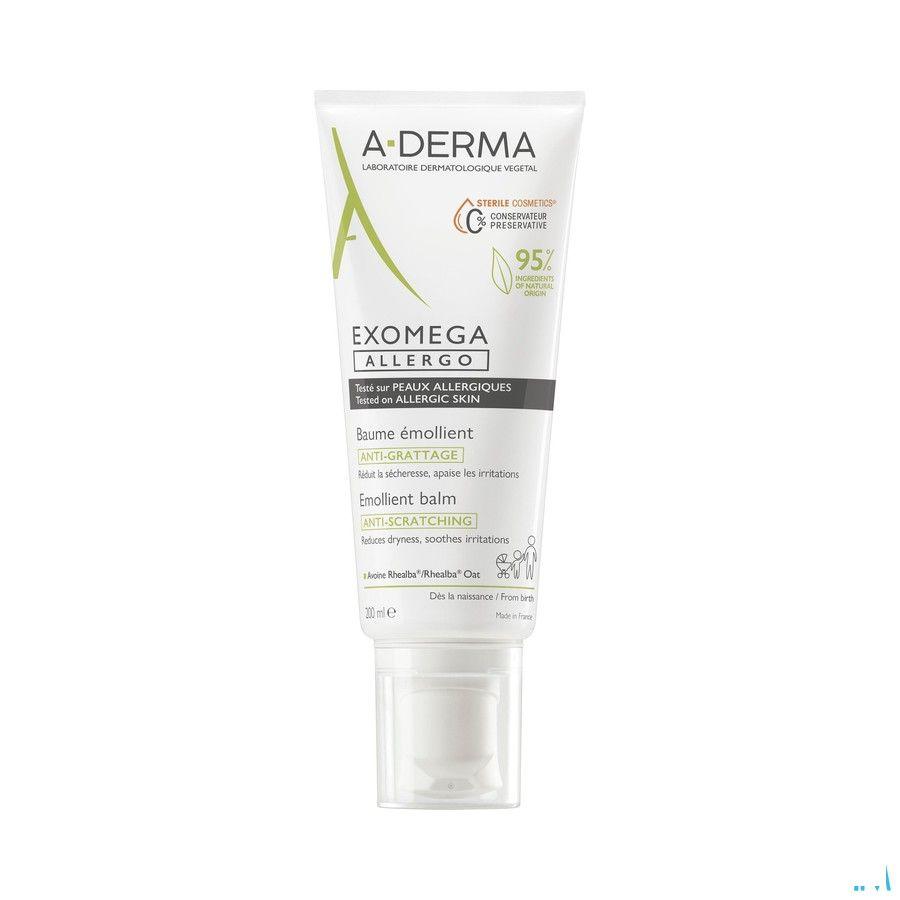 Aderma Exomega Allergo Balsem Emolierend Tube200 ml  -  Aderma
