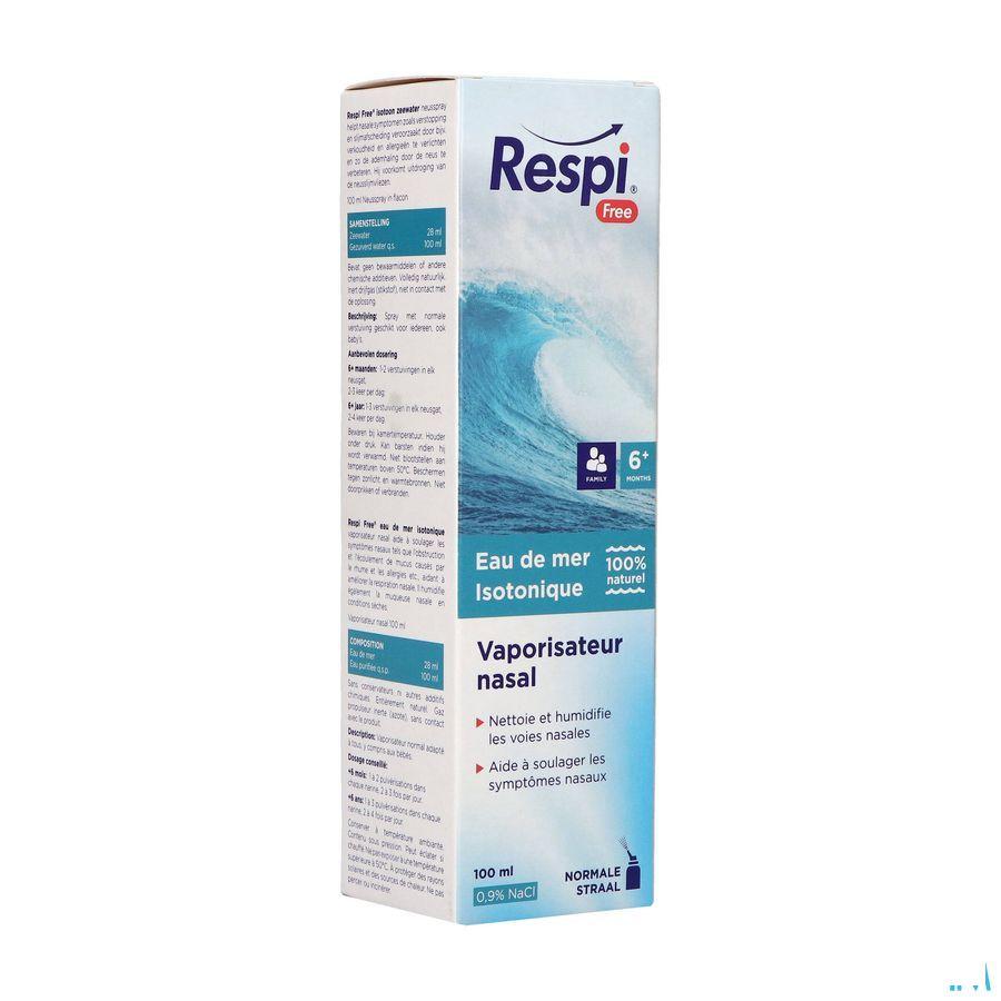 Respi Free Isotonic Family Spray 100 ml 