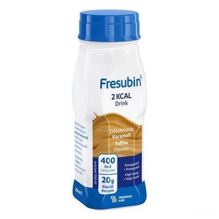 Fresubin 2kcal Drink Caramel Easybottle 4x200 ml  -  Fresenius