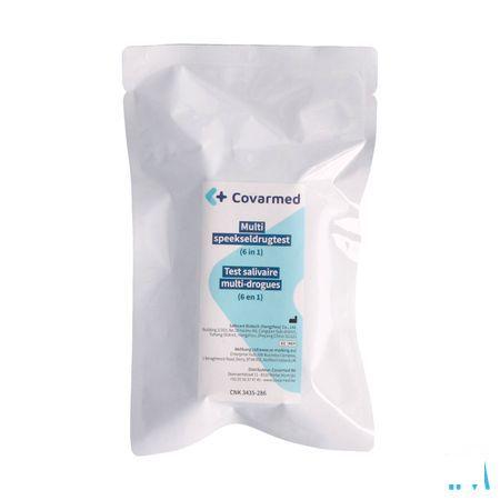 Drugtest Speeksel 6 Drugs(coc/amph/cannab/opiat/xt  -  Covarmed