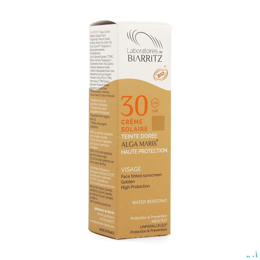 Alga Maris Zonnecreme Gezicht Ip30 Doree 50 ml