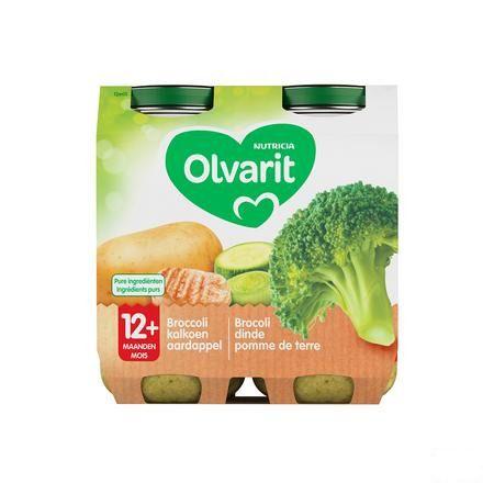 Olvarit Broccoli Kalkoen Aardappel 2x250 gr 12m00  -  Nutricia
