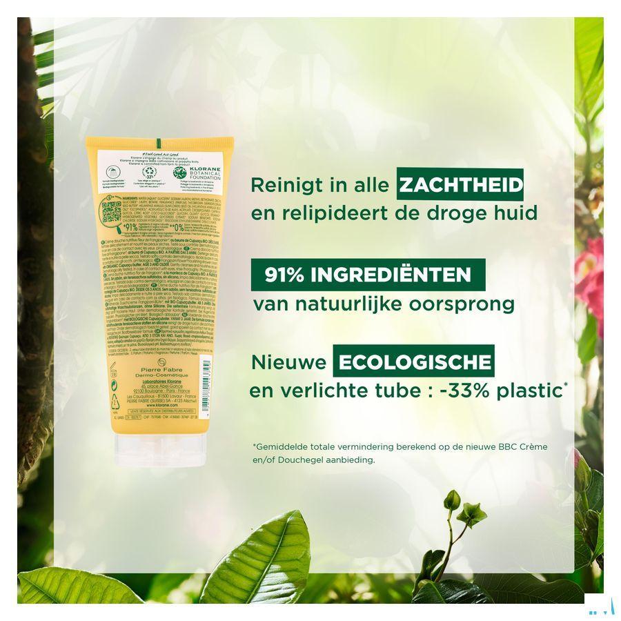 Klorane Lichaam DoucheCreme Plumeria 200 ml