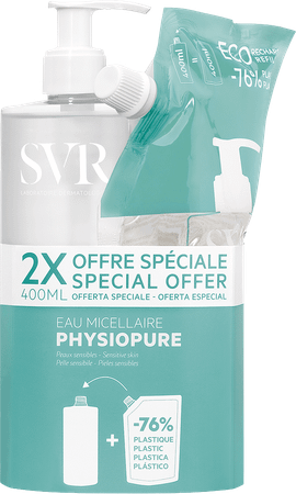 Svr Physiopure Micellair Water 400 ml + Navul.400 ml