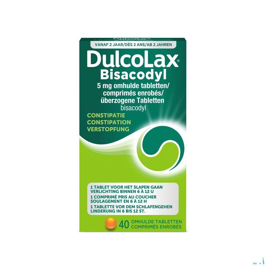 Dulcolax Bisacodyl Dragee 40x 5 mg