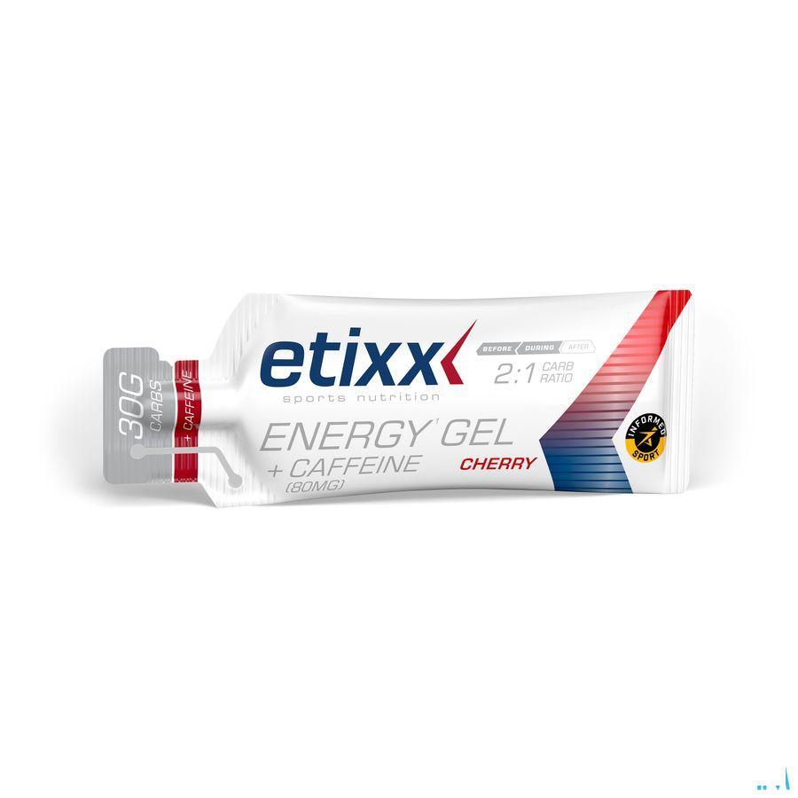 Etixx Energy Gel Caffeine Cherry 12X40 ml  -  Ceres Pharma