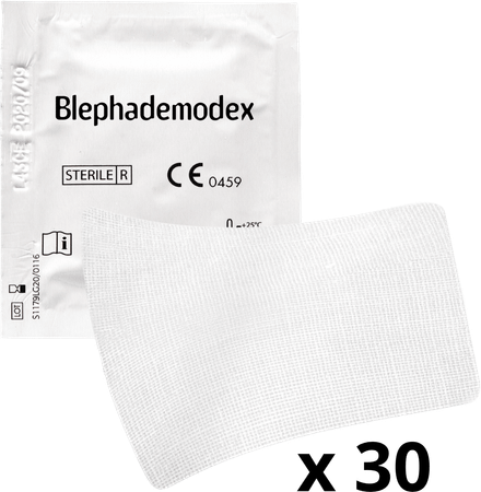 Blephademodex Reinigende Oogkompressen 30 