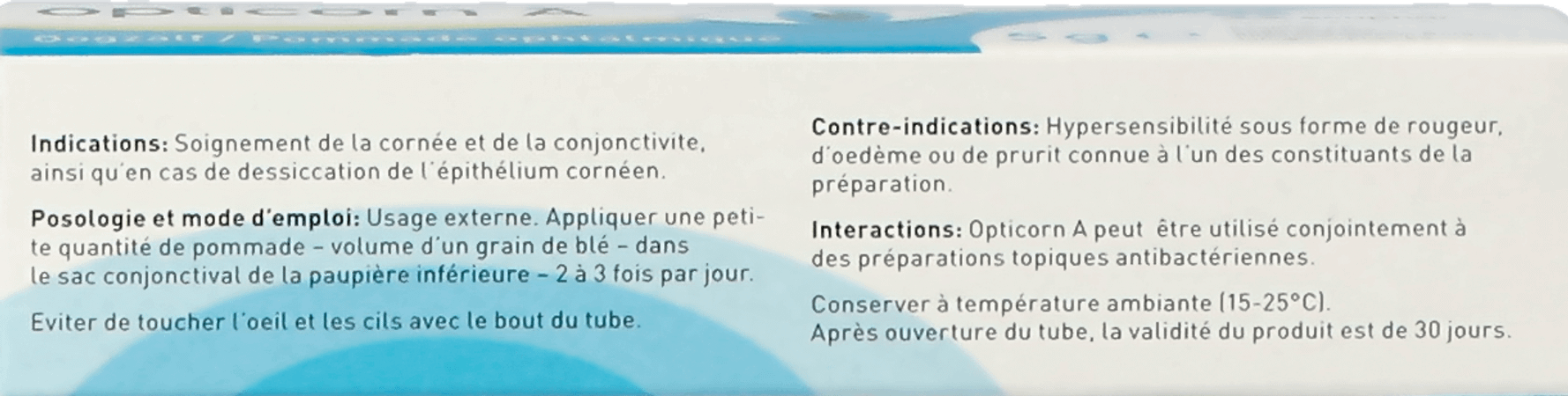 Opticorn Ad Oogzalf Tube 5 gr  -  Ecuphar