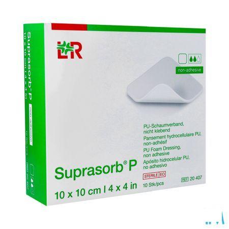 Suprasorb P Mousse Pu N/Adh Wcl 10,0X10,0 10 20407  -  Lohmann & Rauscher