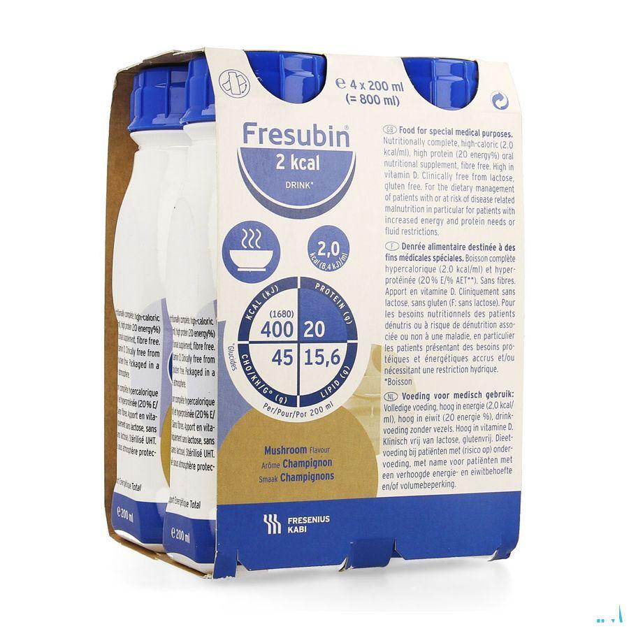 Fresubin 2kcal Drink Champignon Easybottle 4x200 ml  -  Fresenius