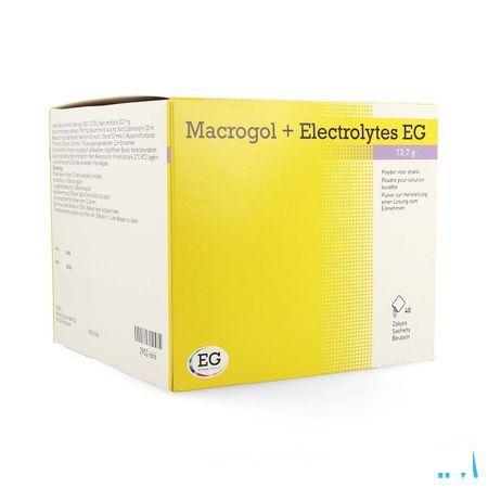 Macrogol + electrolytes EG 13,7g Poudre Sachets 40  -  EG