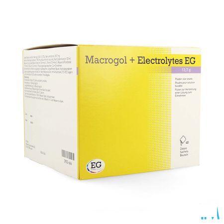 Macrogol + electrolytes EG 13,7g Poeder Zakjes 40  -  EG
