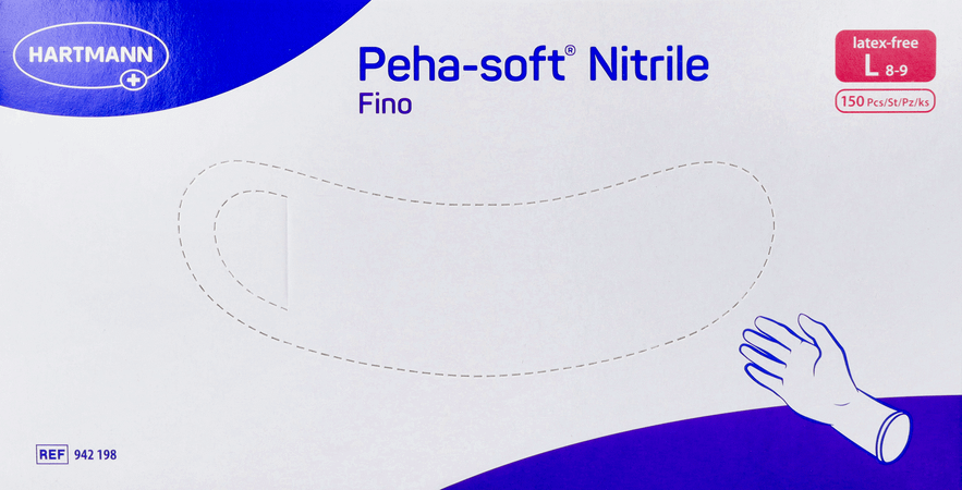 Peha Soft Gants Nitrile Fino L 150 9421986