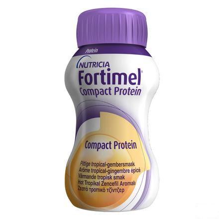 Fortimel Compact Protein Tropic.gemb.pittig4x125 ml  -  Nutricia