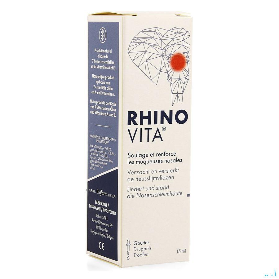 Rhinovita Gouttes Nasal 15 ml