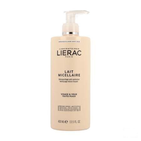 Lierac Lait Micellair Demaquillant Flacon 400 ml