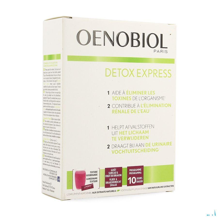 Oenobiol Detox Express Vlierbes/drakenvr. Stick 10