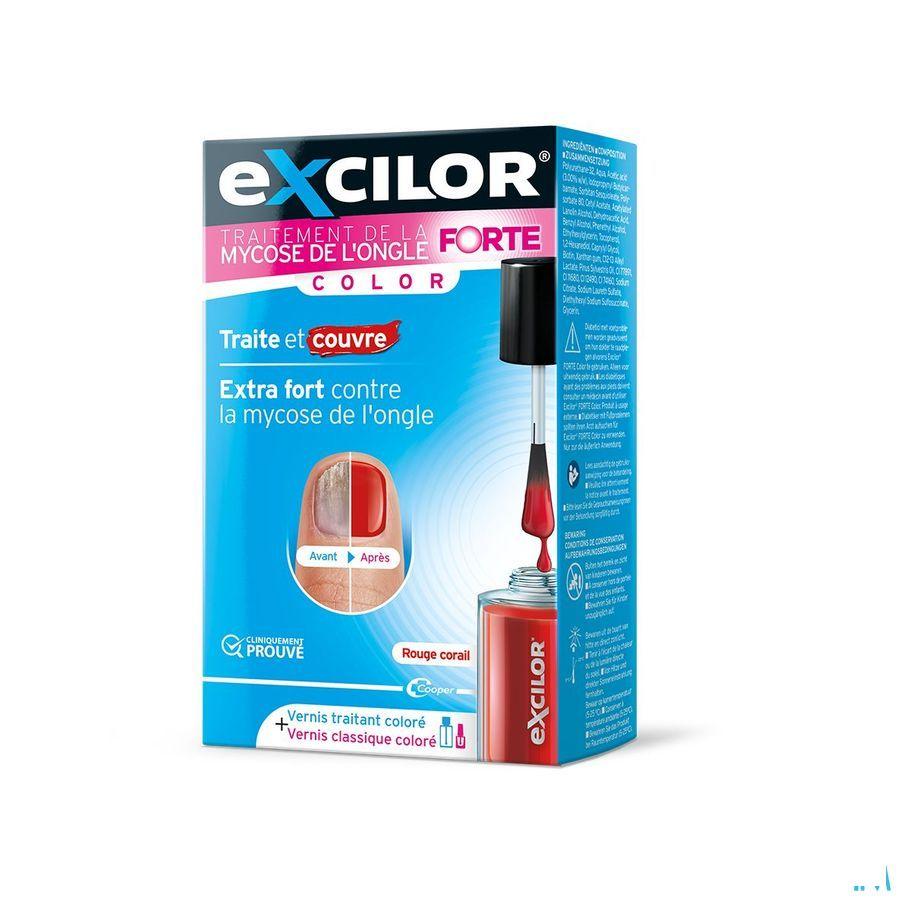 Excilor Forte Color Red Schimmelnagel 30 ml+Vao 8 ml
