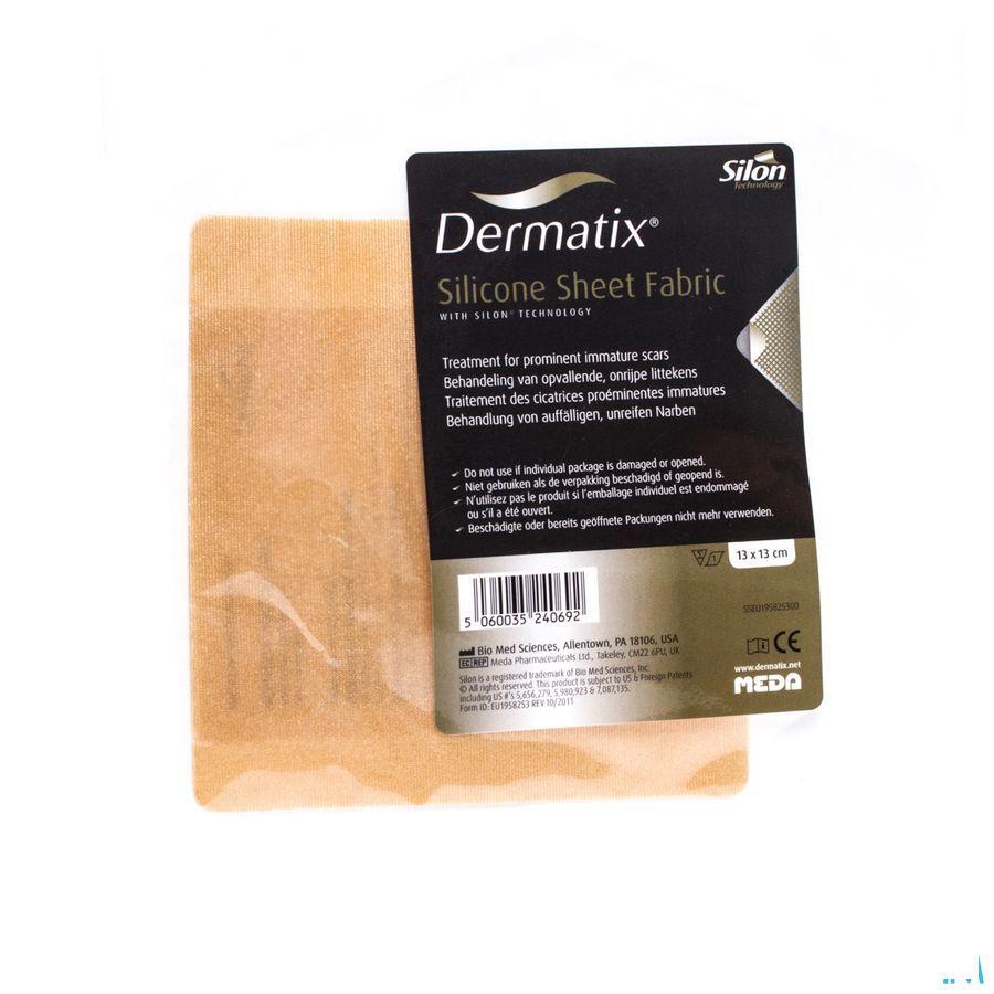 Dermatix Silicone Sheet Fabric Adhesive 13x13cm 1