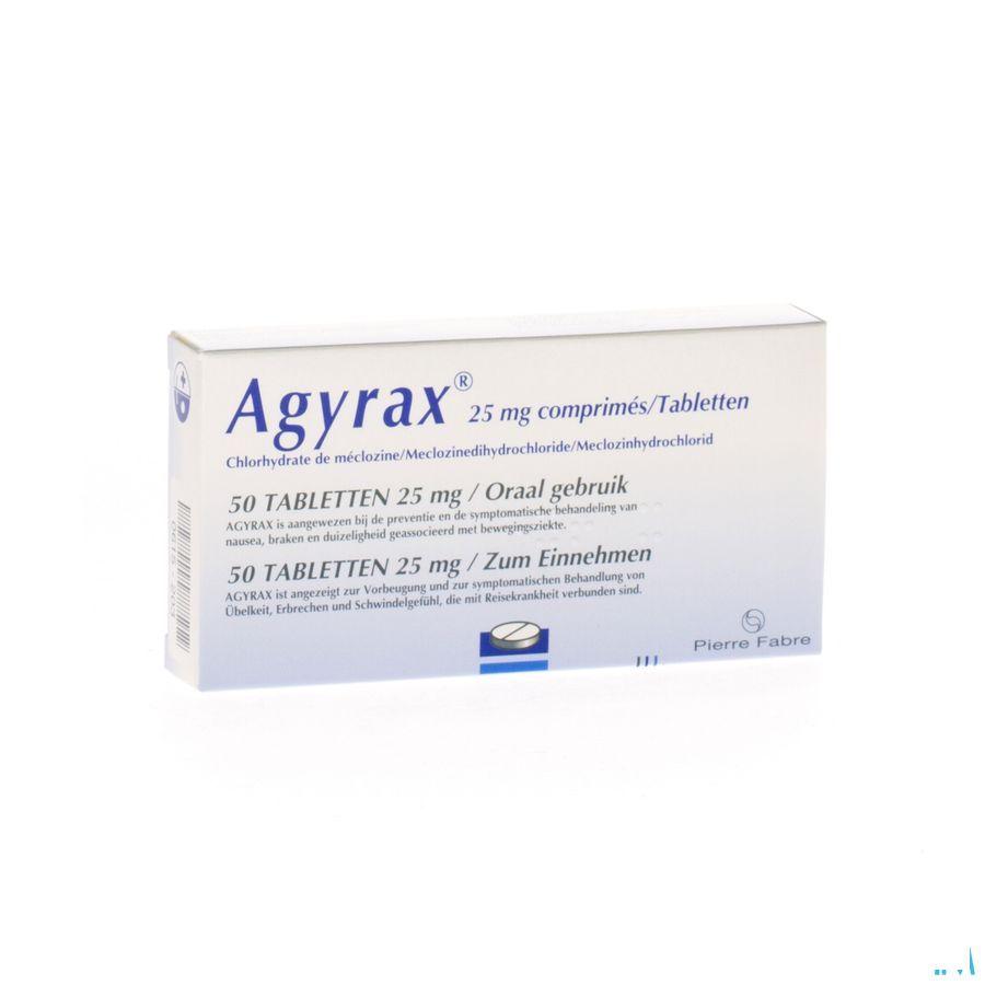 Agyrax 25mg Comp 50
