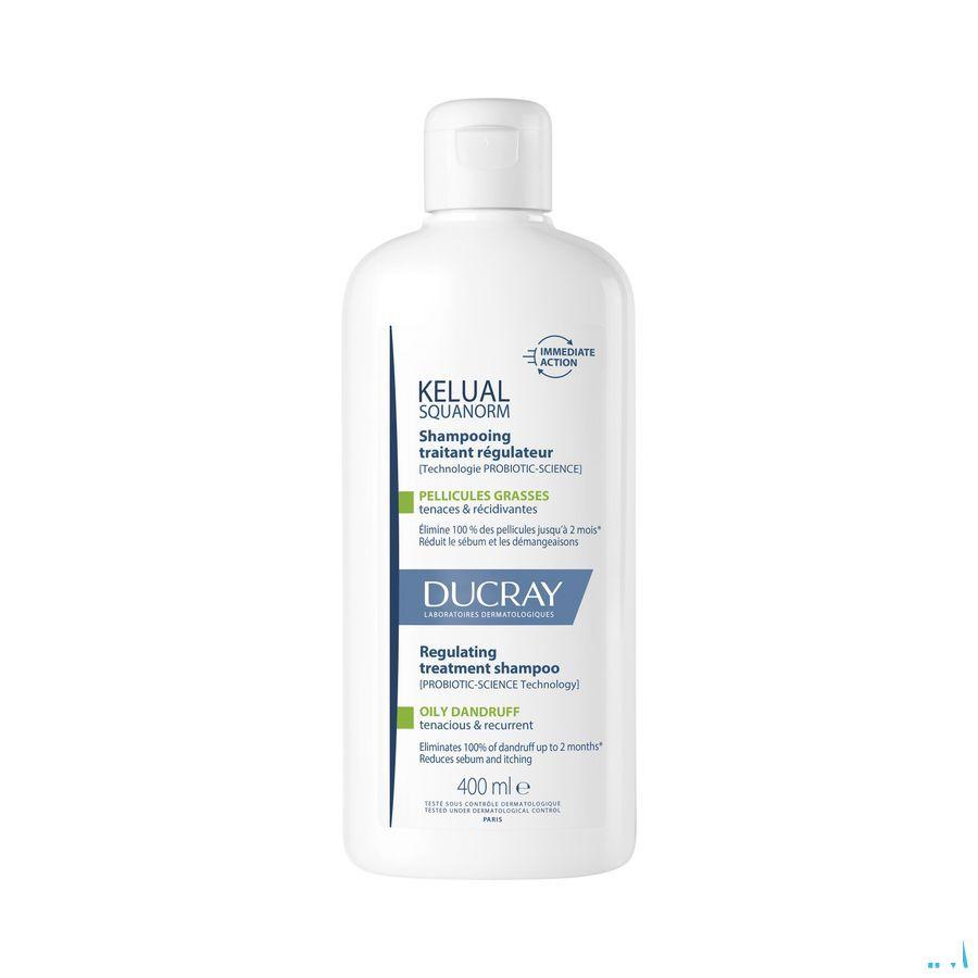 Ducray Kelual Squanorm Shampoo Vette Schilfers 400 ml