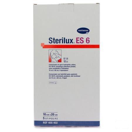 Sterilux Es6 Kompres Steriel 12pl 10,0x20,0cm 5 4004024  -  Hartmann