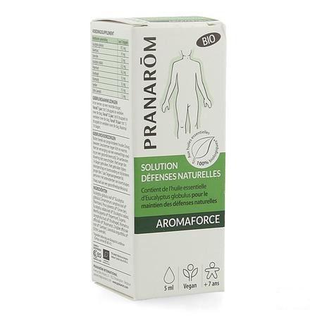 Pranarom Aromaforce Sol. Defense Naturel. Bio 5 ml  -  Pranarom