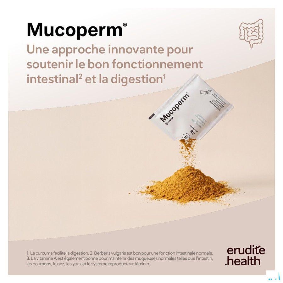 Mucoperm Poeder Zakje 60 X 4g  -  Nutriphyt