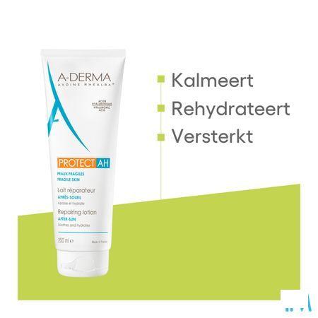 Aderma Protect Lait Reparateur Anti soleil 250 ml  -  Aderma