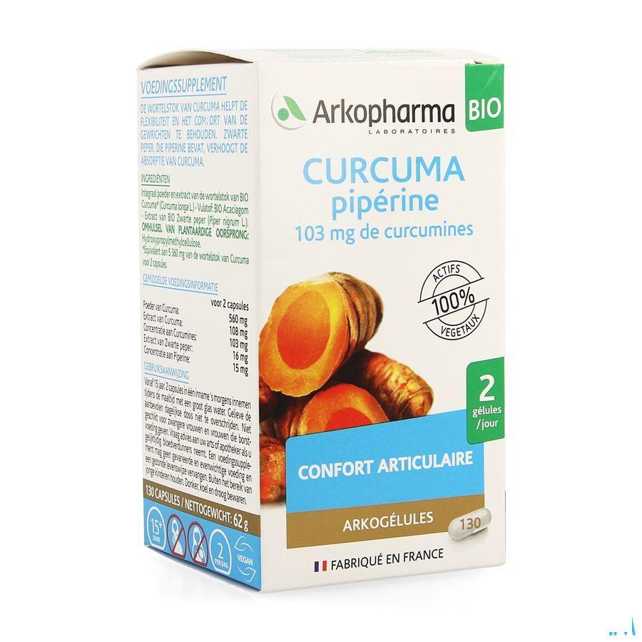 Arkogelules Curcuma Bio Capsule 130  -  Arkopharma