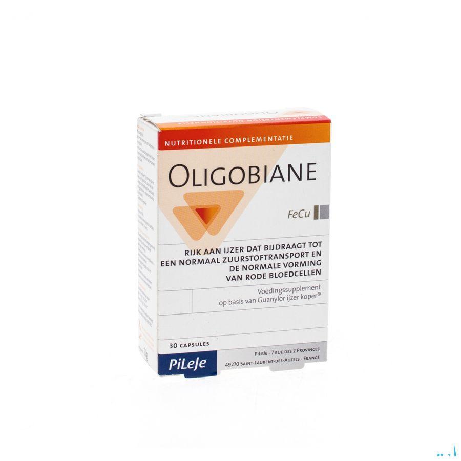 Oligobiane Fe Cu Gel 30x440 mg  -  Pileje