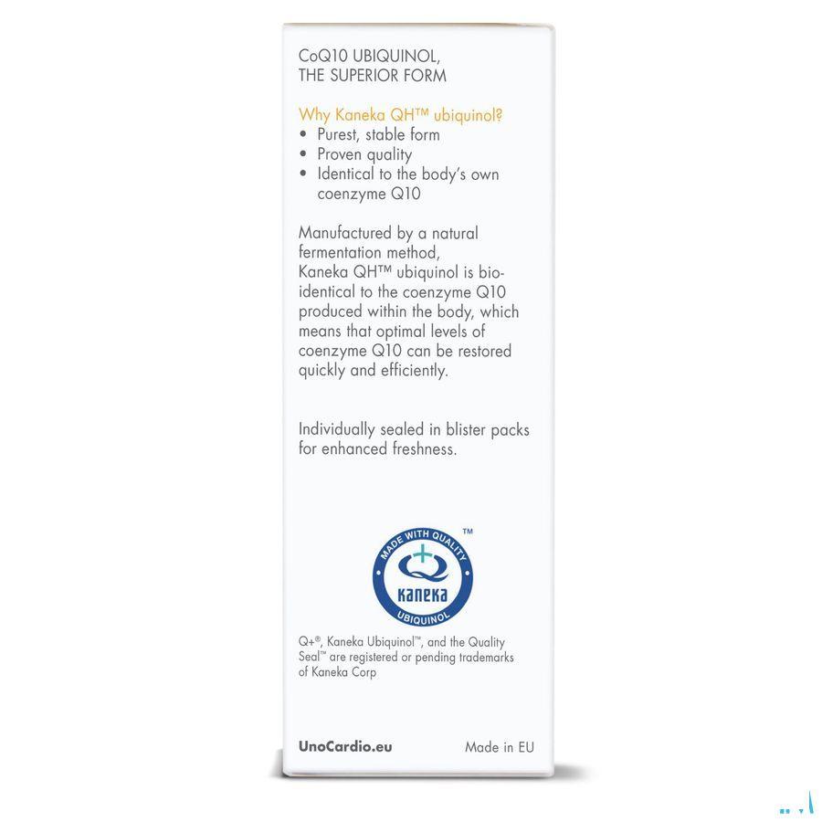 Ubiqor Ubiquinol 100 mg Softgels 60
