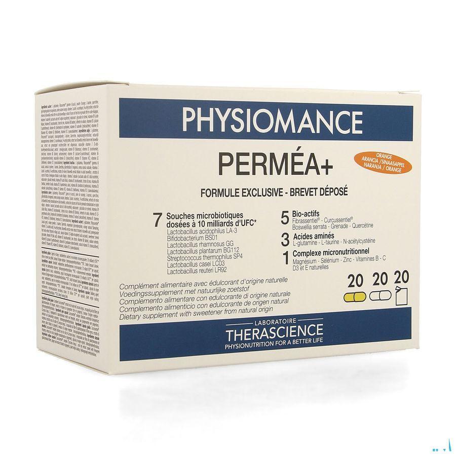Permea + 20sach + 20sticks + 20comp Physiomance Pha138  -  Therascience